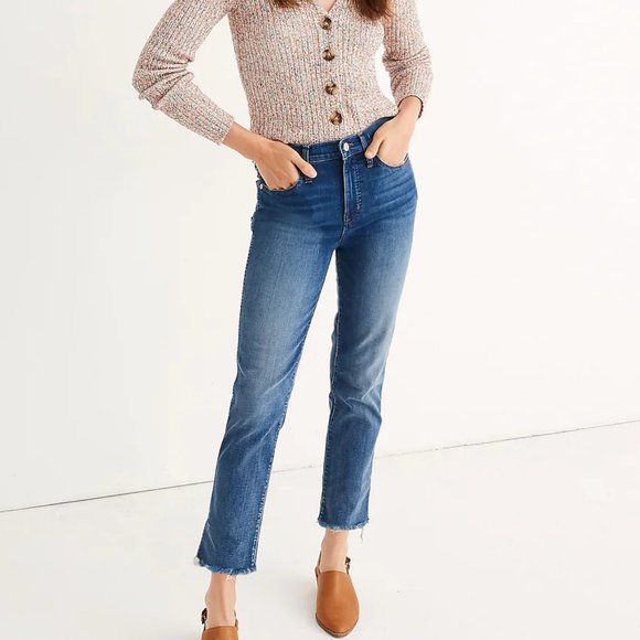 Madewell Jeans Madewell Stovepipe Jeans In Chancery Wash Blue